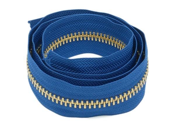 YKK】金属ファスナー 10号 両用 ゴールド （メートル売り） 全8