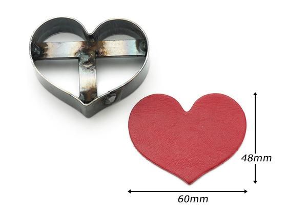 抜き型 トランプハート 60 48mm H19mm Pa348 抜き型 トランプハート 60 48mm H19mm Pa348