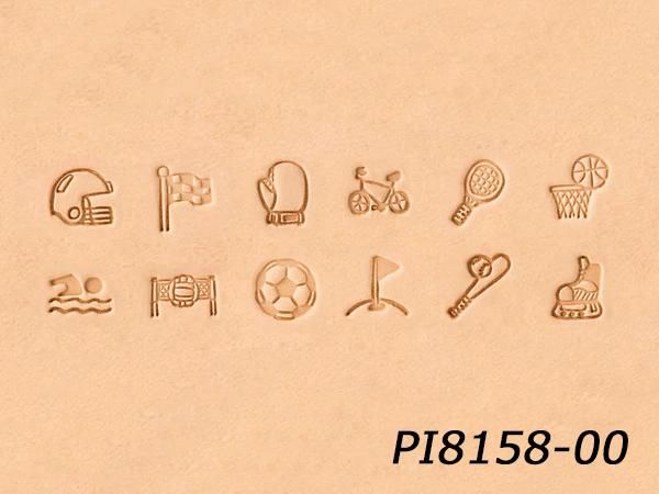 スポーツ刻印セット 14×13mm 12種入り/PI8158-00