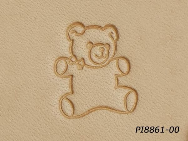 ミニ絵刻印 テディベア 12 15mm Pi61 00 ミニ絵刻印 テディベア 12 15mm Pi61 00