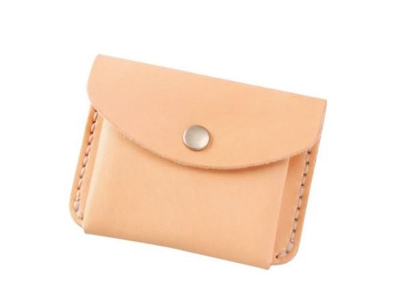 道具不要】手縫いで作るコインパース ナチュラル 7.5×10cm/C34002