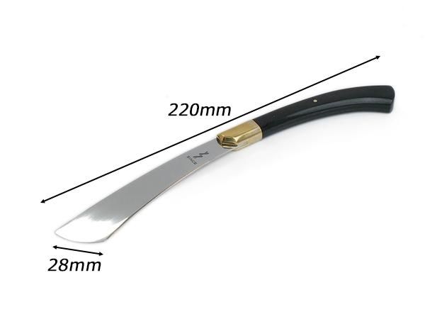 SINCEツール】スキニングナイフ 刃幅28mm 全長220mm/EG4402