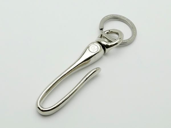 KC's】スティンガーキーリング ニッケル（真鍮製） フック90×20mm