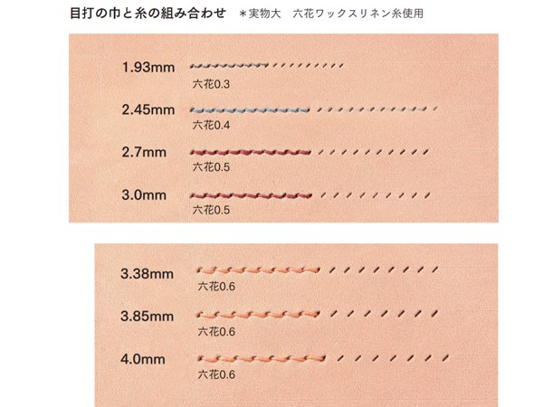 【IZZZI】ヨーロッパ目打ち 1本歯 （旧名ISVARA） 1.93mm 2.45mm 2.7mm共用/C28313