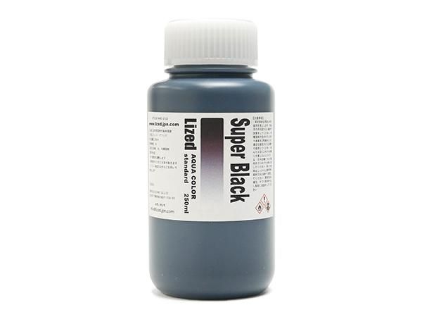 Lized】アクアカラー【大】(水溶性) スーパーブラック 250ml/PL004 Lized】アクアカラー【大】(水溶性) スーパーブラック 250ml/PL004