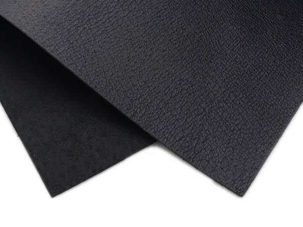 切り革】カゼインピッグ 黒 A4（29.7×21cm） 1.0mm前後 1枚/Pkawa3467