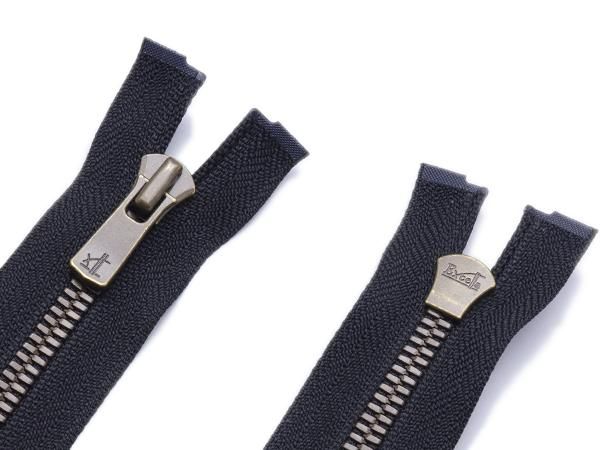 YKK】オープンエクセラファスナー 5号 アンティークブラス DA2E