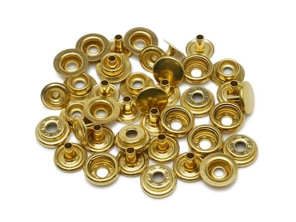 ジャンパーホック 極小（#7070） ブラス φ10mm｜足の長さ6mm 10