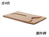 【サドルレザー】パスケース（2ポケット） ナチュラル/黒/焦茶/赤 10.8×7cm