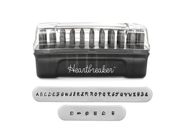 【ImpressArt】アルファベット刻印 Heartbreaker 約3mm 33本/PS760