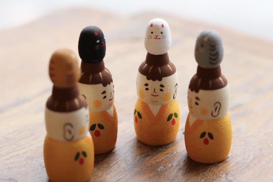 ひなた様 Ω社木玩／ひなた様 ぼっこ人形 ] - ハイカラ雑貨店ナツメヒロ