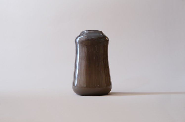 flower vase（brown) [浅沼千安紀]