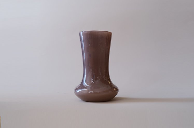 flower vase（brown) [浅沼千安紀]