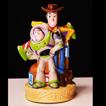 ディズニーストア ジャパン Toy Story バズ ウッディ 貯金箱 高さ22cm プロレスマスクの専門店 デポマート Depomart