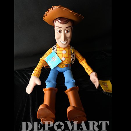 TOY STORY2・ウッディ・ジャンボフィギュア（ぬいぐるみ）約80cm「MATTEL社製」現品のみ！ -  プロレスマスク・グッズ等の専門店【デポマート －DEPOMART－】です。 人気の商品からレアな商品まで当店独自の商品展開にて皆様をお待ちしております。