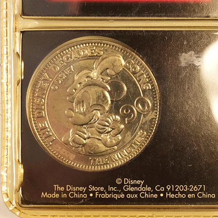 激安][即納] THE DISNEY ディズニーストア DECADES COIN 「ディズニー 