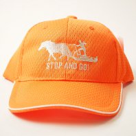 STOP&GOメッシュ帽子（オレンジ）