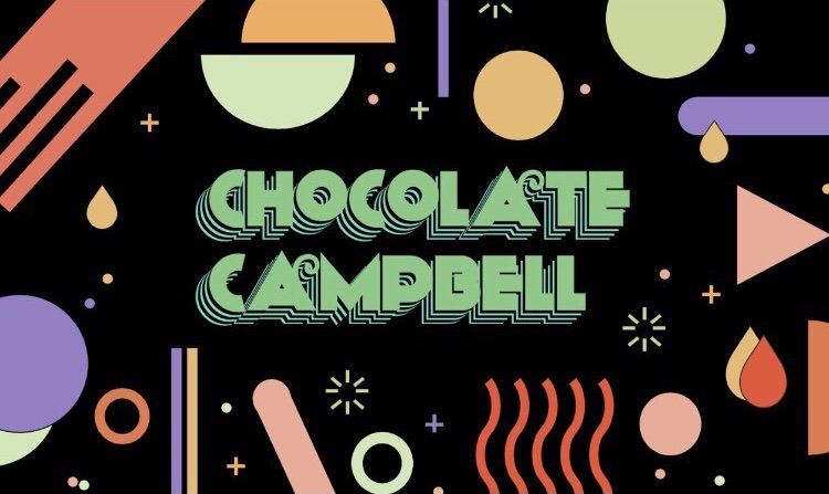 chocolate Campbell レースピアス
