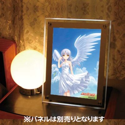 Angel Beats　かなで　ゆり　天使　ビッグパネル 特大イラスト ボード A2サイズ　ピカットアニメ　エンジェルビーツ