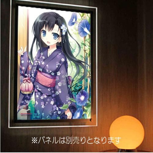 Karory先生 朝顔 通常ver ピカットパネル用a2イラストフィルム Pikattoanime Karory先生 朝顔 通常ver ピカットパネル用a2イラストフィルム Pikattoanime