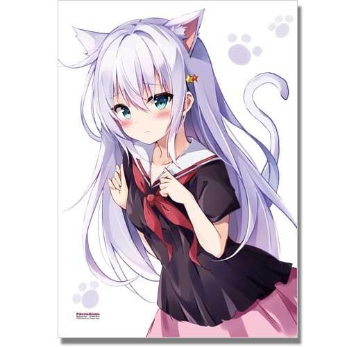 ひゅらさん先生 猫耳 くのんちゃん ピカットパネル用a4イラストフィルム Pikattoanime ひゅらさん先生 猫耳 くのんちゃん ピカットパネル用a4イラストフィルム Pikattoanime