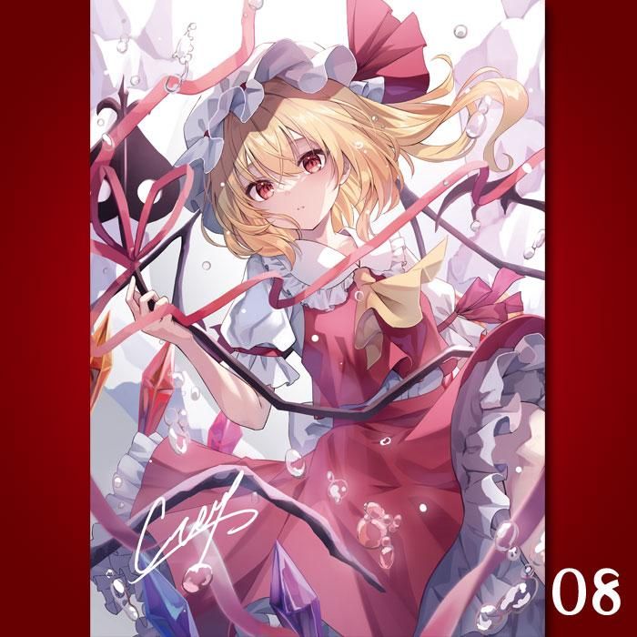東方Project子野日先生 「全2種」ピカットパネル用A5イラスト