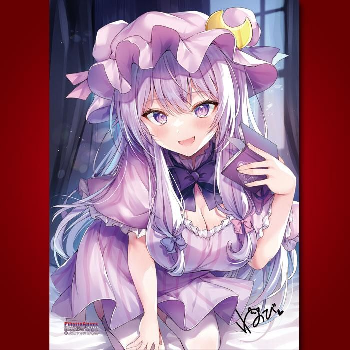 大学生協 割引 東方Project子野日先生 「全2種」ピカットパネル用A5イラスト ポスター