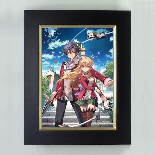 英雄伝説 閃の軌跡イメージイラストキャンバスアート 額装 シリアルナンバー無し Pikattoanime 英雄伝説 閃の軌跡イメージイラストキャンバスアート 額装 シリアルナンバー無し Pikattoanime