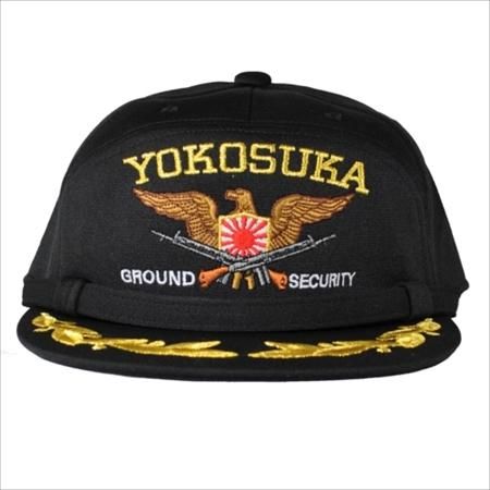 海上自衛隊横須賀警備隊陸警隊識別帽子・モール付 - ミリタリー