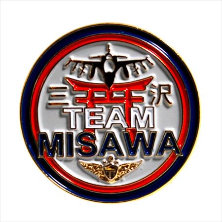 米軍三沢基地 TEAM MISAWAピンバッジ