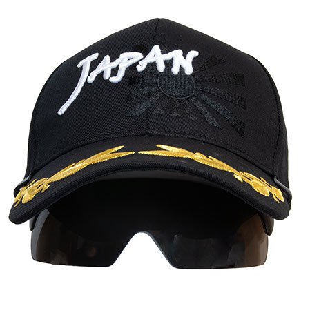 海上自衛隊JAPAN帽子(モール付) クリップサングラス付