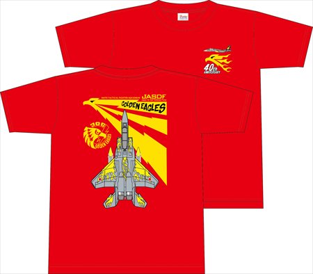 航空自衛隊第306飛行隊創設40周年記念オリジナルデザインＴシャツ