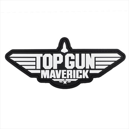 トップガン MAVERICK 蓄光PVC ロゴマークパッチ