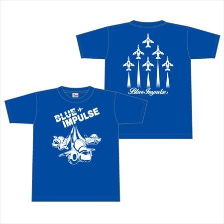 航空自衛隊BlueImpulse Blue ImpulseキッズTシャツ（ライトブルー）