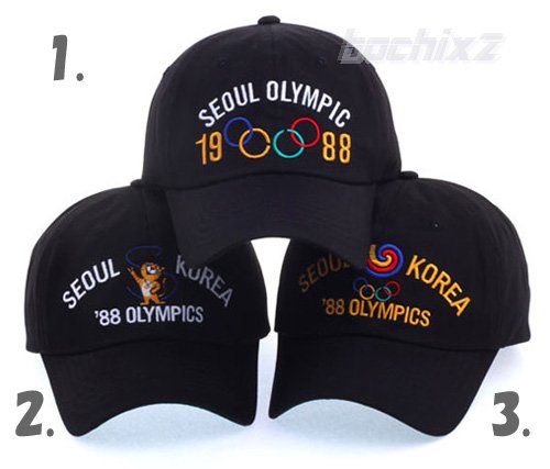 メンズG-DRAGON 着用 Seoul Olympic キャップ