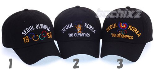 BIGBANG G-DRAGON着用 ソウルオリンピック デザインキャップ帽子 