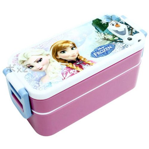 ディズニー 雪の王国「アナと雪の女王」 2段ランチボックス弁当箱