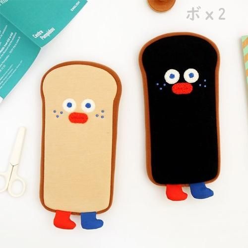 Romane Brunch Brother トースト ペンケース 全2種 取寄せ 韓国雑貨 インテリア通販 ボチボチ韓流マート Romane Brunch Brother トースト ペンケース 全2種 取寄せ 韓国雑貨 インテリア通販 ボチボチ韓流マート