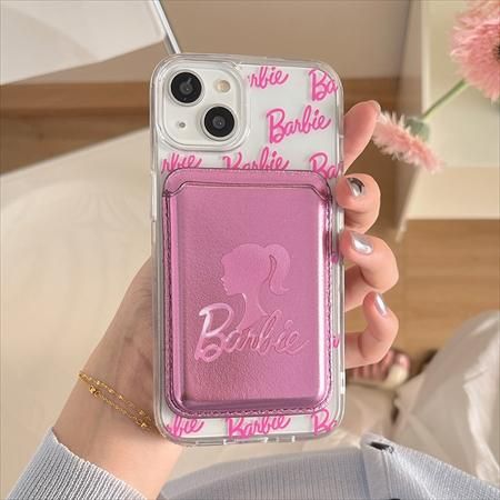 Barbie-バービー ロゴ クリアソフト iPhoneケース カードケースMagSafe対応（iPhone13～15対応） -  韓国・アジア雑貨通販「ぼちぼち韓流マート」