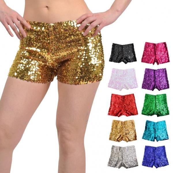 GA0376 スパンコールショートパンツ |ダンス衣装|ヒップホップ
