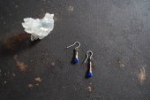 muule / - Bija - Lapis lazuli pierce A B