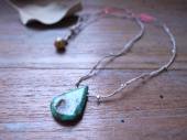 Turquoise + KSV rope necklace