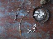 Himalayan crystal rope necklace