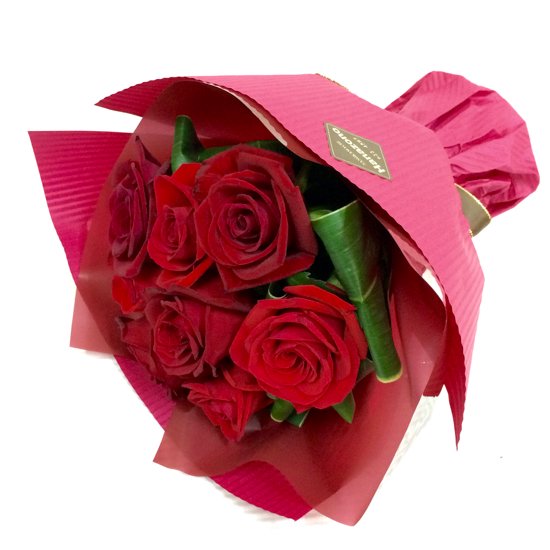 花束 赤バラのショートブーケ 山形の老舗お花屋さんのオンラインショップ ｈａｎａｚｏｎｏ ハナゾノ