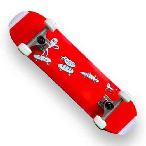 shinsuke nakamura x m80sb fs complete red | 7.375インチデッキ 