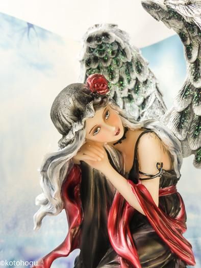 vintage ❀ angel 薄ピンク色シフォンの 天使さん 天使の綿