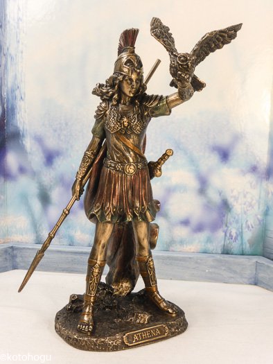 アテナ像 ｗｕ947 知恵 芸術 工芸 戦略を司る女神像 レプリカ 置物 オブジェ フィギュア 販売