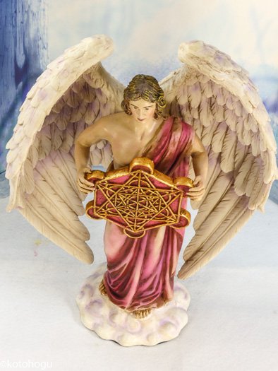 大天使 メタトロン エンジェル カラー版、レプリカ、彫像 置物