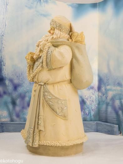 【逸品】 サンタ デラックス ウィズ ・サンタクロース置物 プレゼント クリスマス