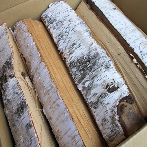 白樺薪 中割 15ケース 合計225kg 薪のお店木rara 白樺薪 中割 15ケース 合計225kg 薪のお店木rara